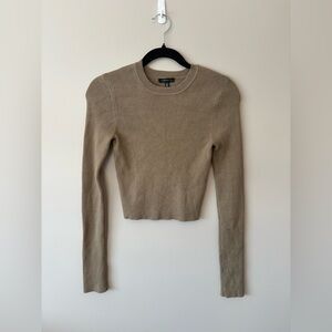 🌸3/$14🌸 Dynamite Cropped Knit (Olive Green)